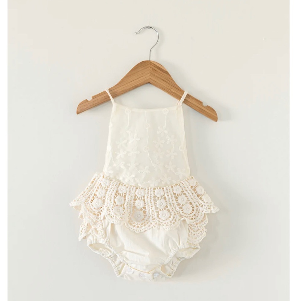 Reverie threads crochet boho romper